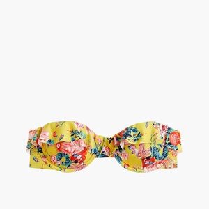 J. CREW Ruffle underwire bikini top in Liberty 32D